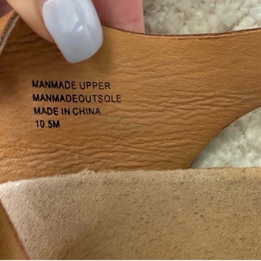Bundle of Loft Leather Two Strap Sandals - Picture 6 of 10